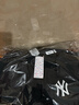 NEW ERA纽亦华MLB冬季运动潮流黑色羽绒服男女情侣NY立领保暖鸭绒 14387859-黑色 纽约洋基队 S 实拍图