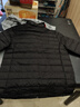 京东京造【air+零压排骨羽绒】轻薄羽绒服男外套冬90鸭绒立领 曜石黑2XL 实拍图