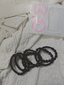 东义严选高弹力豌豆发圈运动健身高马尾发绳耐用皮筋扎头发头绳不伤发头饰 实拍图