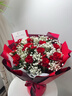 梦馨鲜花鲜花速递11朵红玫瑰花束送女友生日礼物全国同城配送 11朵红玫瑰花束-女王款 实拍图