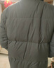 京东京造面包长款羽绒服运动户外冬加厚保暖外套男  黑色 M 实拍图
