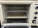 柏翠（petrus）电烤箱家用38升大容量独立控温多功能烤地瓜热风发酵可拆层架PE5400YE  实拍图