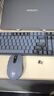 联想（Lenovo）小新 K1P 轻音无线98键鼠套装 果冻触感机械回弹 多快捷键 3档DPI windows通用 暮霭灰 实拍图