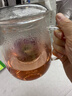 物生物（RELEA）茶杯男茶水分离杯玻璃杯水杯女办公泡茶杯子耐高温花茶杯新年礼物 实拍图