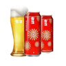 雪花啤酒（Snowbeer）节庆红罐8度500ml*12听 礼盒 京东自营新年送礼 实拍图