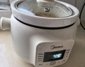 美的（Midea）电炖锅煲汤锅炖汤电砂锅快炖 陶瓷炖汤盅母婴辅食锅燕窝熬粥 1.5L白瓷电炖盅大功率炖锅MD-DGE1556 实拍图
