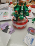 乖明星新年礼物儿童玩具男孩女孩生日礼兼容乐高积木拼装圣诞树八音乐盒 实拍图