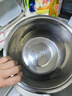 欧乐多（Olodo）抗菌316不锈钢盆加厚和面盆汤盆家用饭盆厨房盆洗菜盆水果盆水盆 316抗菌盆24cm【镜面亮光】 实拍图