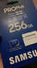 三星（SAMSUNG）256GB TF MicroSD 内存卡 4K高速蓝卡 U3A2V30 读速180MB/s 游戏机无人机运动相机存储卡 PRO Plus 实拍图