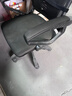 锦汐 电脑椅家用办公椅子靠背人体工学椅学习转椅老板座椅游戏电竞椅 【二代升级款】黑框黑网+乳胶 实拍图