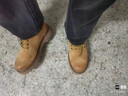 骆驼（CAMEL）马丁靴男王俊凯同款工装大黄靴女冬季穿搭通勤金甲户外徒步登山鞋 G13W379132 金黄色-男 42 实拍图