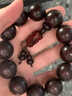 古木匠保真印度小叶紫檀手串男2.0老料满金星檀香木108颗文玩佛珠手链女 老料满金星20mm*12颗【貔貅款】 实拍图