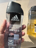 阿迪达斯（adidas）男士沐浴露洗发水洗面奶三效合一 游泳去氯 持久留香清凉止痒套装 实拍图