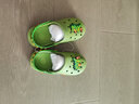 B.Duck小黄鸭童鞋儿童拖鞋男童透气洞洞鞋女童可爱家居鞋0954绿色30 实拍图