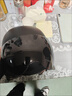 轩沁轩香电动车头盔骑行男女士半盔摩托车电瓶车冬季防冻保暖夏天遮阳防晒帽四季通用盔3c认证雾天用安全帽 哑黑茶短【升级3C款】 均码 实拍图