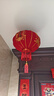 2026新款大红灯笼元宵节门口阳台中国风宫灯过新年户外装挂饰吊灯 60#全家福-对 实拍图
