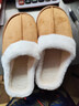 2026新款棉拖鞋女士秋冬季家居室内加绒保暖可爱少女心棉鞋外穿 8803-黄色 38 -39适合37-38 实拍图