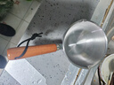 热油小锅泼油锅加厚不锈钢木柄防烫带刻度双倒流口不挂油无涂层 【木柄】爆款300ml 实拍图