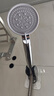 维简增压花洒喷头多功能浴室手持洗澡花洒家用淋浴莲蓬头【银色五档】 实拍图