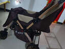 奔昂 婴儿推车可坐可躺轻便避震宝宝折叠婴儿车双向BB童车手推车 升级卡其+一键单手收+可坐躺+可双向推行+四轮高配 实拍图