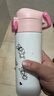 富光儿童保温杯316不锈钢便携杯壶宝宝大容量男女学生水杯子400ml粉色 实拍图