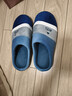 俞兆林（YUZHAOLIN）棉拖鞋男女冬季软底保暖家居室内特大码家用棉鞋 蓝色 48-49 实拍图