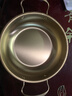 【韩剧同款】加厚不锈钢干锅海鲜锅火锅金色平底浅锅双耳锅泡面锅 单人款19cm【金色】双柄汤锅 实拍图