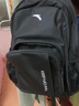 安踏行者双肩包男女黑色双肩背包学生书包电脑包运动旅行包 实拍图