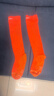 匹克青少年加厚速干儿童足球袜长筒训练压力袜护腿压缩袜YH52108橙 实拍图