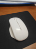 英菲克（INPHIC）M1二代无线蓝牙鼠标可充电办公轻音电量显示便携人体工学三模适用苹果惠普华为笔记本电脑ipad通用 【100%右手选这个+侧翼指托+光面】陶瓷白 实拍图