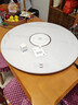 芝梵饭菜保温板加热菜板保温板暖菜板家用带电磁炉火锅暖菜板+火锅+自动旋转家庭旋转餐桌加热转盘 大理石纹银边丨88CM【电动手动转】3000W火锅 实拍图