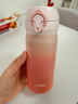 膳魔师（THERMOS）保温杯316L不锈钢大容量水杯儿童男女情侣杯子生日礼物团购 珊瑚粉 350ml 实拍图
