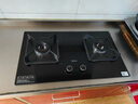 美的（Midea）【液化气/煤气罐 】燃气灶双灶具 家用5.0kW台嵌两用 高热效 可调节底盘 Q325-M 实拍图