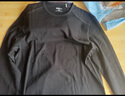 灰壳户外男美利奴羊毛速干衣100%美丽诺打底衫长袖登山运动贴身内衣 黑色 -【180gsm】17.5μm M -推荐140-155斤 实拍图