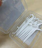 小鹿妈妈 圆线护理牙线棒50支X4盒 剔牙签清洁齿缝家庭装超细便捷 实拍图