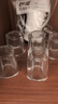 品喻（PINYU）白酒杯家用玻璃酒杯啤酒一口杯烈酒杯二两洋酒杯方形70ml小号6个 实拍图