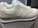 新百伦男鞋官方秋冬季运动鞋子女鞋休闲情侣N字574阿甘复古登山慢跑步鞋 574灰白升级版 41 实拍图