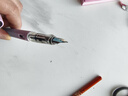 英雄（HERO）【新年礼物】钢笔 359B 明尖铱金男女学生初学练字三年级正姿签字钢笔（附加6支墨囊）EF尖 渐变粉 实拍图