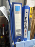 得力(deli)10只35mmA4塑料文件盒 加厚档案盒考试试卷收纳财会用品33149蓝色 实拍图