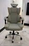 锦汐电脑椅办公椅子电竞椅家用人体工学椅老板椅主播靠背椅皮革转椅 灰色+4级杆+乳胶【二代升级】 实拍图