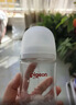 贝亲（Pigeon）【新生儿第一个奶瓶】玻璃奶瓶宽口径奶瓶80ml SS号奶嘴 0月+ 实拍图