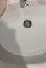 台上盆半嵌入式洗脸盆椭圆形台中盆方形台盆洗手盆台下盆面盆 22寸三孔送.下水器.陶瓷胶 实拍图
