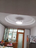 欧普照明（OPPLE）风扇灯吊扇灯24瓦LED照明低噪音餐厅卧室吊灯灯具包安装 冰风白 实拍图