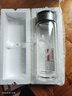 【京东物流配送】高硼硅双层玻璃杯大容量泡茶杯水杯子茶水分离杯 【双层加厚】茶杯350ml1只 实拍图