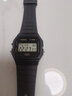 卡西欧手表 时尚简约复古小方块 潮流运动百搭电子表学生表考试表 F-91WB-8A 实拍图