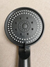 增压花洒喷头黑武士魔幻五档淋浴花晒头淋雨喷淋花酒超强单热水器 黑武士硬刺花洒1个 实拍图
