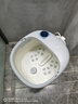 美的（Midea）【泡脚桶】足浴盆智能全自动按摩电动恒温加热足疗按摩器洗脚盆秋冬送父母高档节日生日新年礼物 【37.5cm黄金桶高+10°黄金倾角】暖阳白 实拍图
