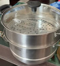 爱仕达（ASD）蒸锅双层不锈钢蒸锅 家用炖蒸煮一体汤锅 30CM大容量蒸笼QVL1530 实拍图