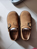 百丽（Belle）千层可颂质感勃肯鞋女款商场厚底增高休闲鞋E4S1DCM5预售 棕色-单里 35 (225mm) 晒单实拍图
