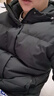 京东京造羽绒服男鸭绒加厚防寒工装面包服防泼水冬季外套短款 黑色 M 实拍图